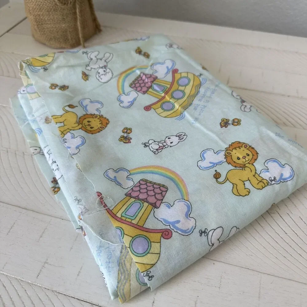 Preicous Moments Noah's Ark Childrens Bible‎ 2007 Fabric 42x58